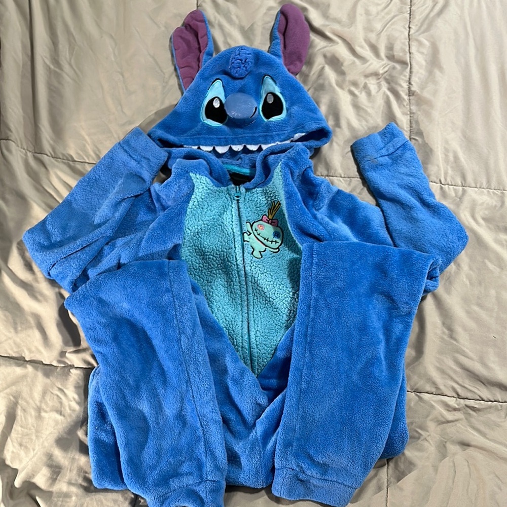 Blue Fleece Character Onesie